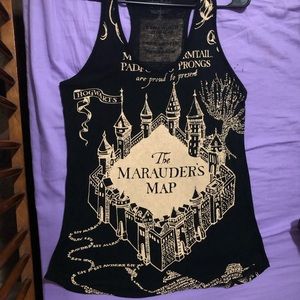 HARRY POTTER MARAUDER'S MAP TANK TOP